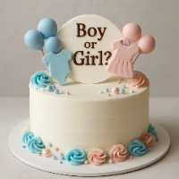 Gender Reveal Cakes