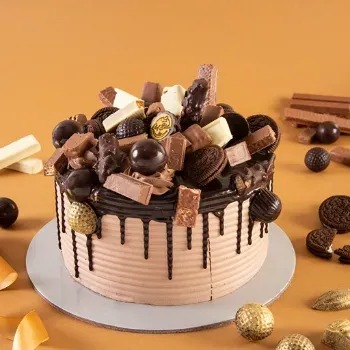 Chocolate Grab Over Cake