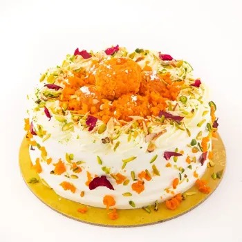 Diwali Motichur Laddu Cake