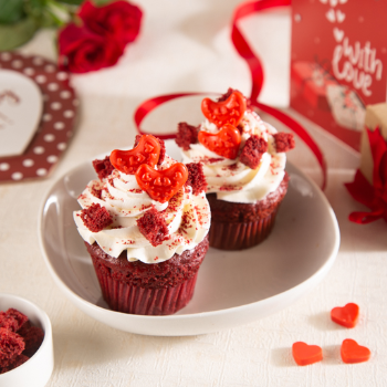 Valentine Redvelvet Cupcake 1 piece