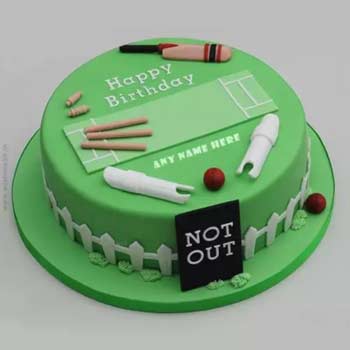 Cricket Theme Cake Decoration idea | Cricket Ground Cake | Birthday party cake  decoration | #cricket - YouTube