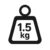 1.5Kg