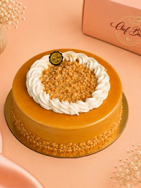 Nutty Butterscotch Cake
