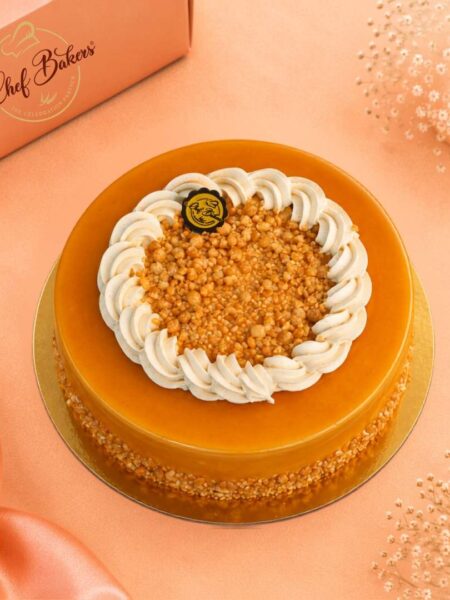 Nutty Butterscotch Cake