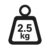 2.5Kg