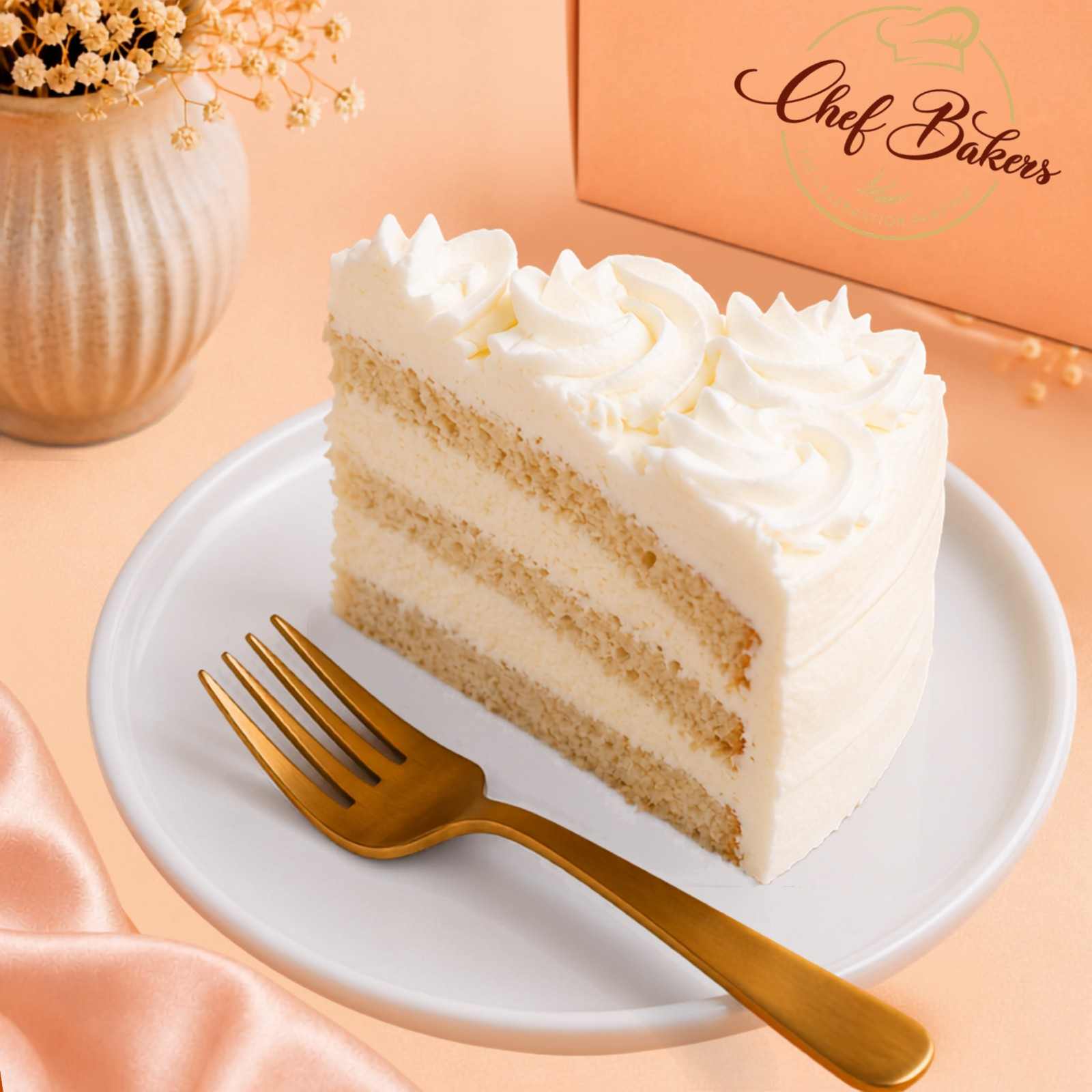 French Vanilla Bourbon Cake