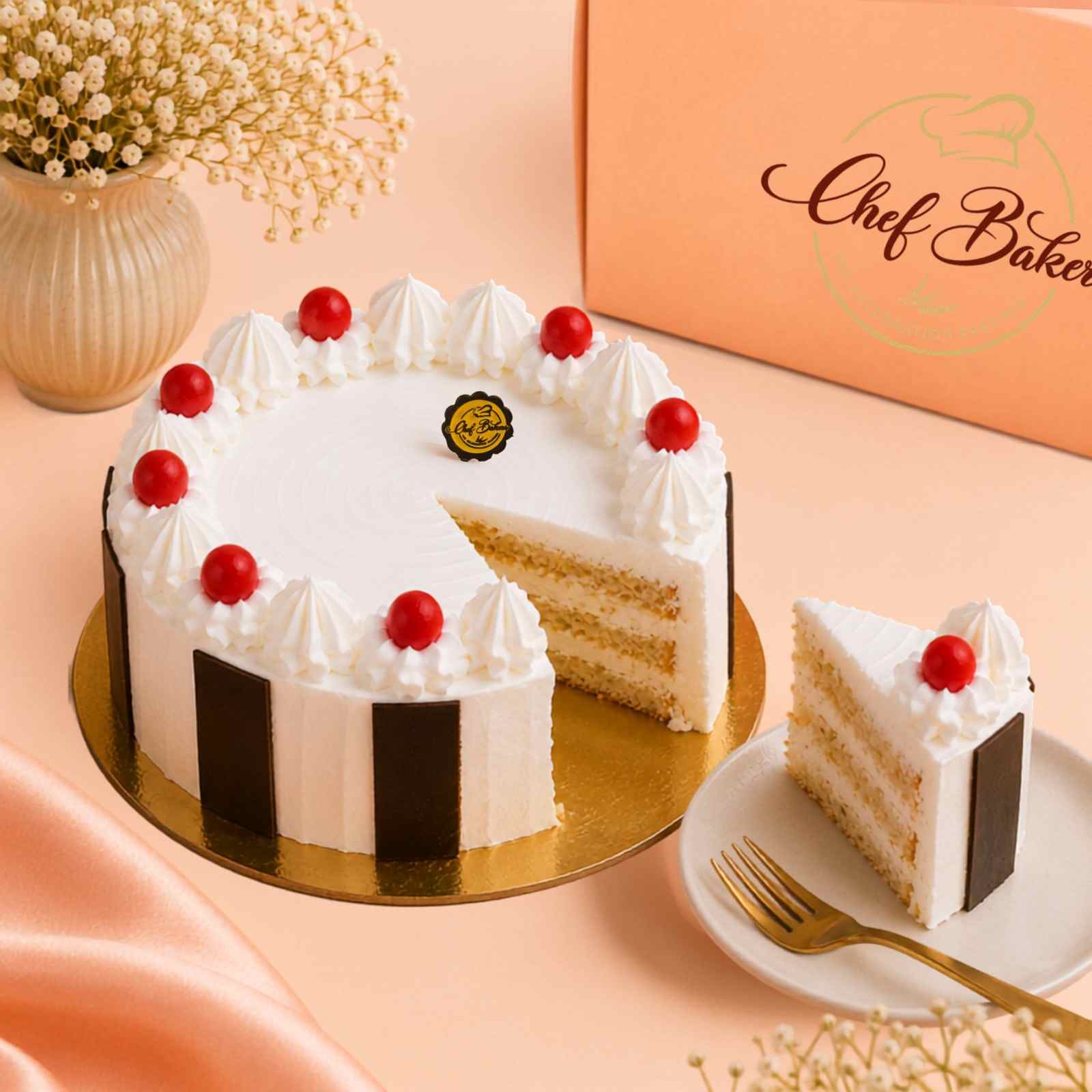 Fresh Vanila Cake