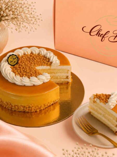 Nutty Butterscotch Cake