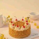 Butterscotch Cake – Rich, Crunchy & Delightfully Sweet