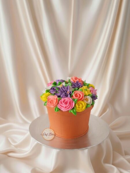 Flower Vase Cake