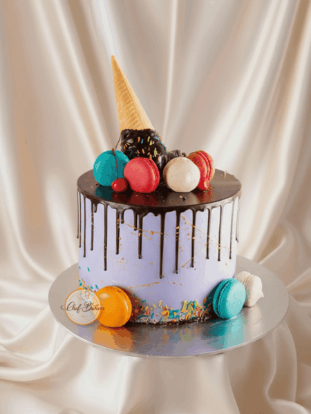 Melting Cornetto Cake