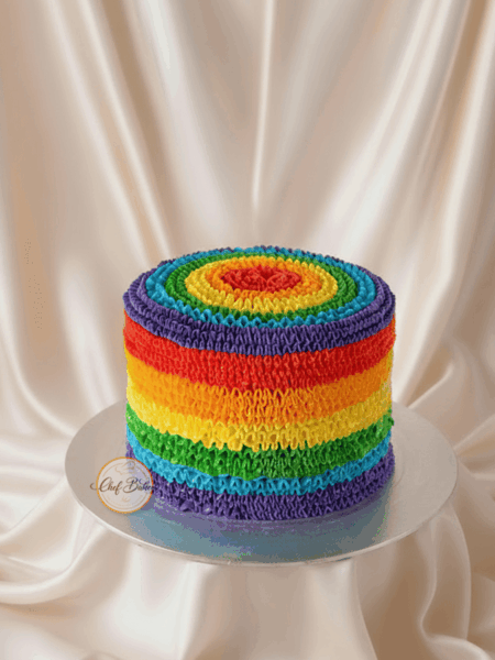 Rainbow Theme Cake