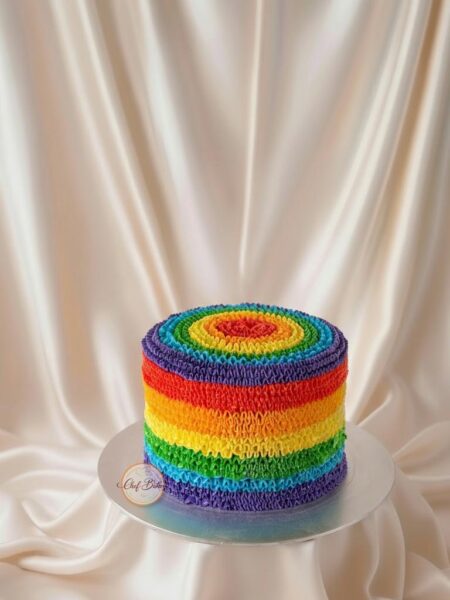 Rainbow Theme Cake