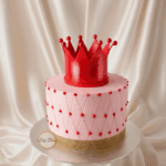Red Crown Cake