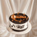 Super Singer Theme Cake