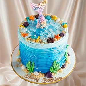 Underwater Theme Cake