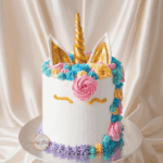 Unicorn Shape Cake