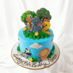 Jungle Theme Birthday cake