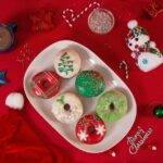 X-Mas Coloured Donuts