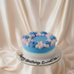 Pastel Ombre Cream Cake