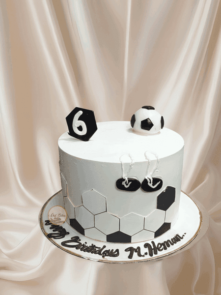 Soccer Ball Theme Cake