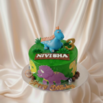Dinosaur Theme Cake