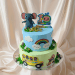 Cocomelon 1st Birthday Cake