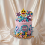 Baby Shark Underwater Cake
