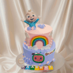 Cocomelon Rainbow Cake