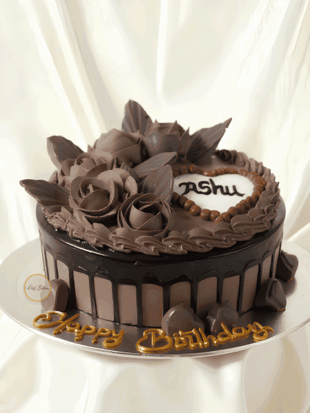 Chocolate Truffle Drip Cake