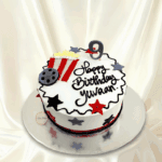Movie Night Birthday Cake