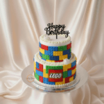 Lego Brick Theme Cake