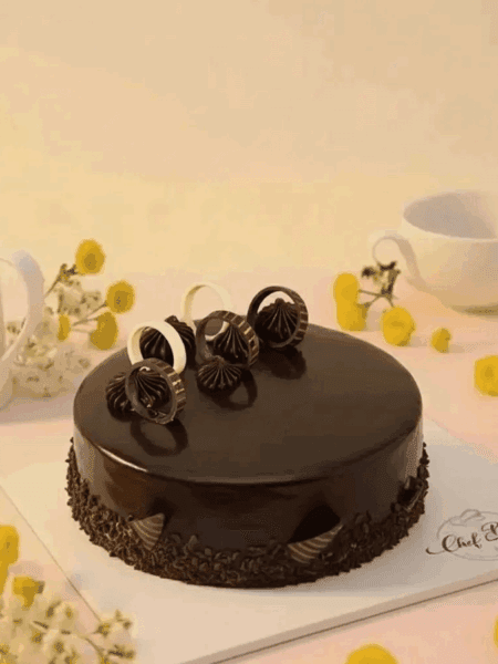 Dutch Chocolate Truffle Cake