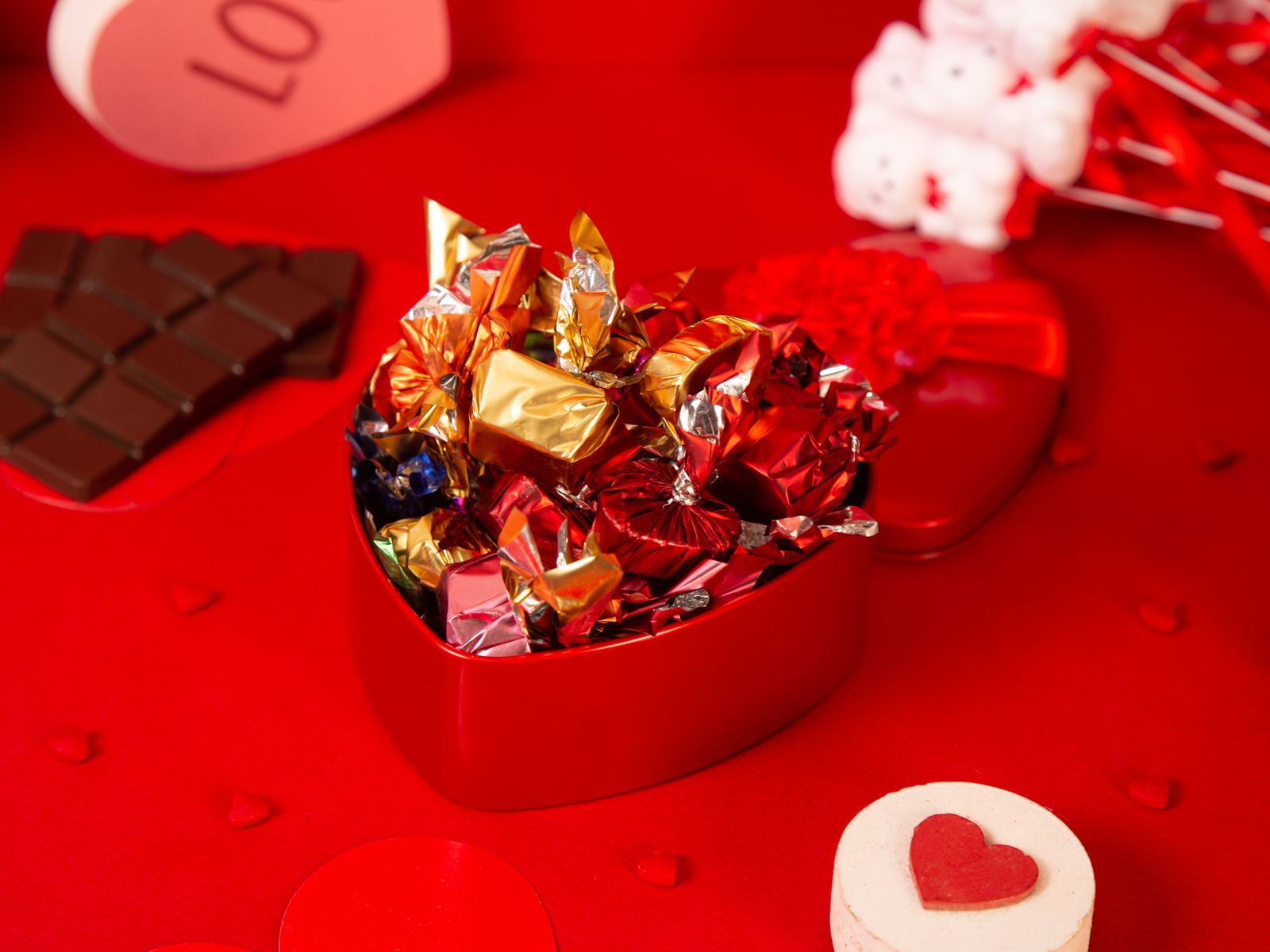 Valentine Chocolate Tin