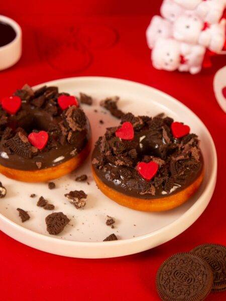 Valentine Oreo Donut