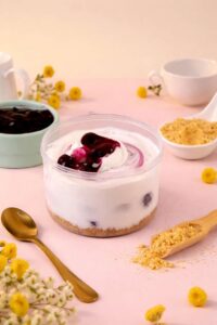 Blueberry Jar Dessert – Creamy, Fruity & Irresistibly Fresh