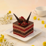 Choco Red Velvet Pastry (Eggless)