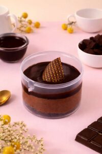 Dark Chocolate Mousse Jar- Rich, Silky & Intensely Indulgent