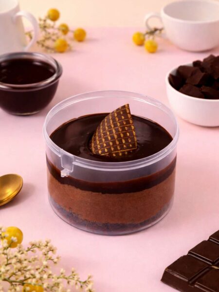 Dark Chocolate Mousse Jar- Rich, Silky & Intensely Indulgent