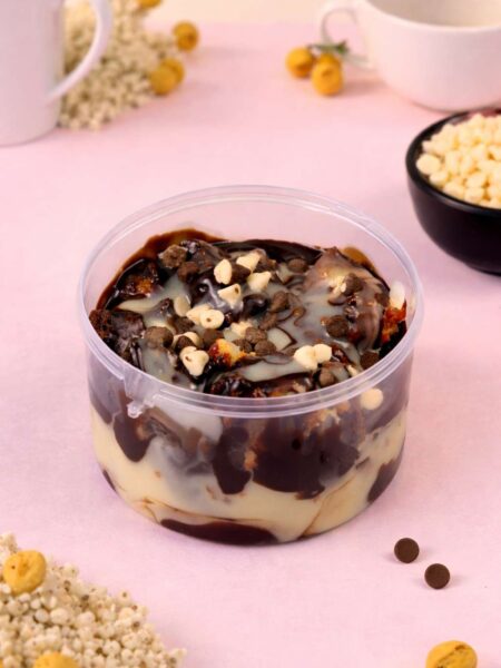 Fudge Brownie Jar Dessert – Rich, Gooey & Chocolatey Delight