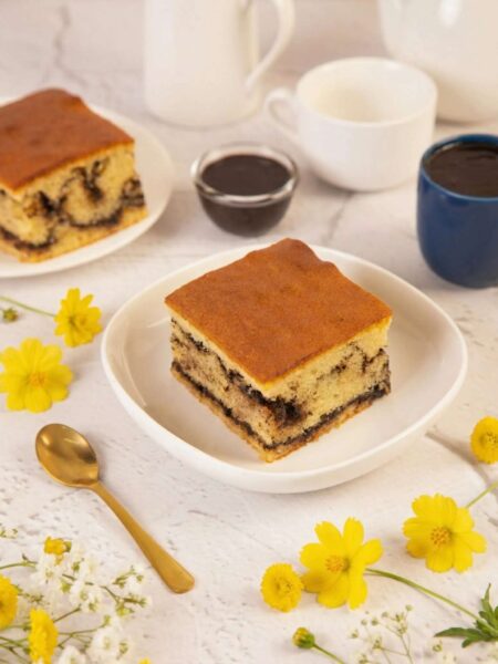 Marble Lava Cake – Swirled, Gooey & Decadently Chocolatey