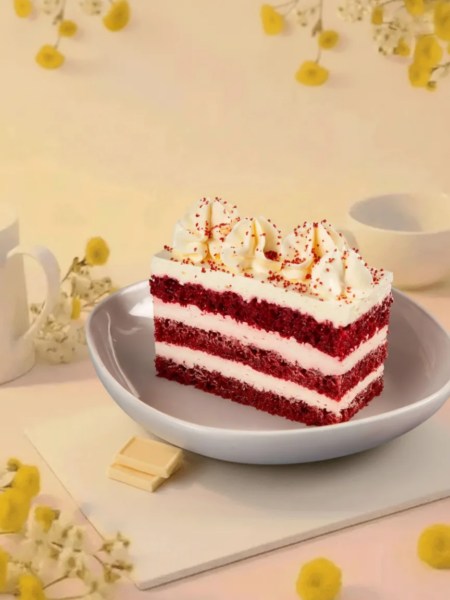 Red Velvet W Cheese Frosting Pastry