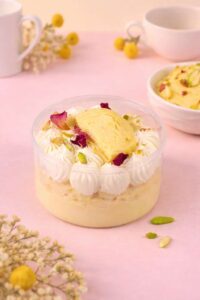 Rasmalai Tres Leches Jar Dessert