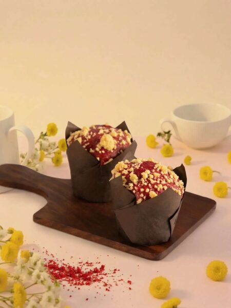 Red Velvet Muffin – Soft, Velvety & Creamy Delight