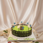 Boundary Line Pavilion Cake