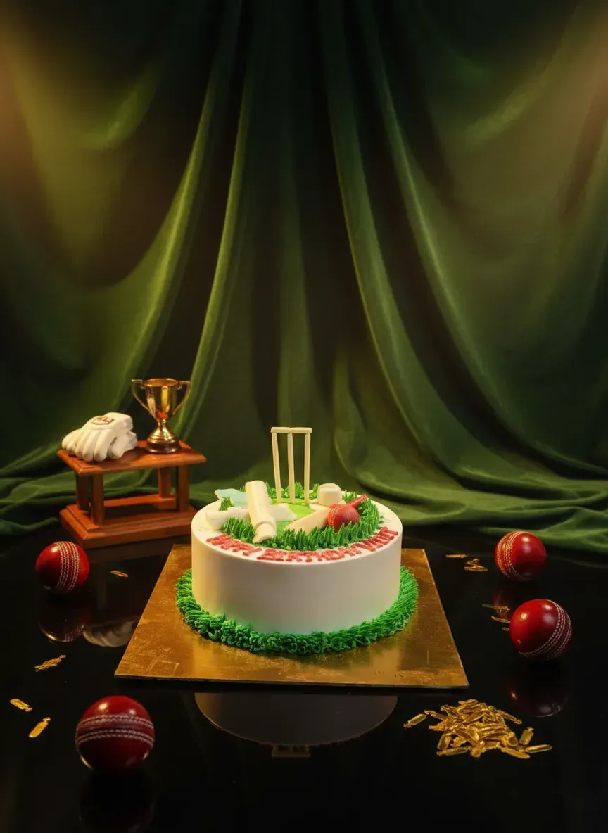 Emerald Trophy Innings Cake