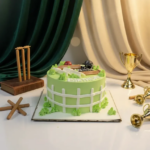 Gentleman’s Cricket Lawn Cake
