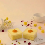 Mango White Chocolate Brownie Dip