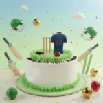 Skybound Jersey Pitch Cake