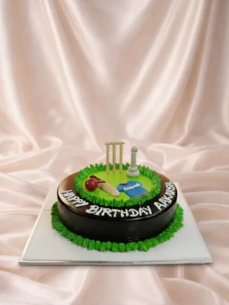 Spotlight Cricket Arena Cake